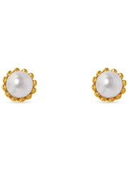 Orelia London 18k Gold Plating Pearl Stud Earrings - Image 1 of 2
