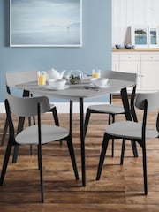 Julian Bowen Grey Casa Square Dining Table - Image 1 of 4