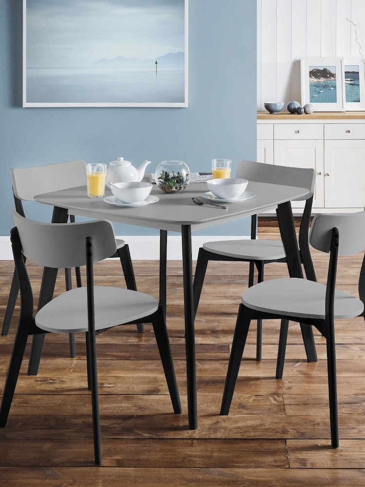 Julian Bowen Grey Casa Square Dining Table - Image 1 of 4
