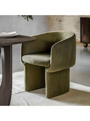 Gallery Home Moss Green Hyde Armchair - Image 1 of 5