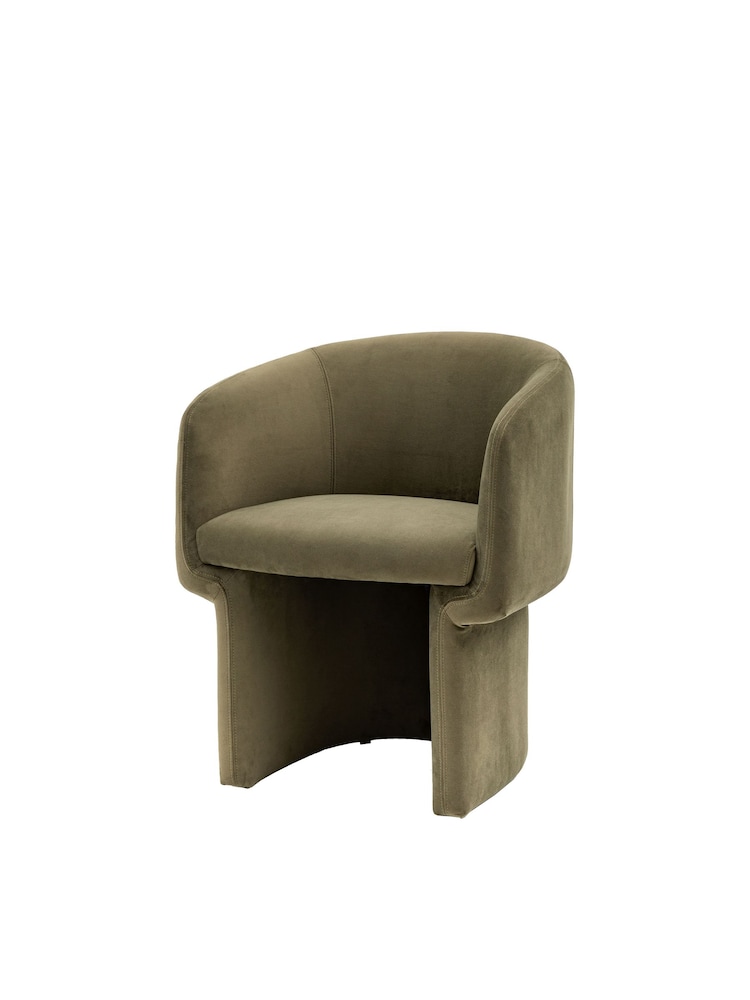 Gallery Home Moss Green Hyde Armchair - Image 5 of 5
