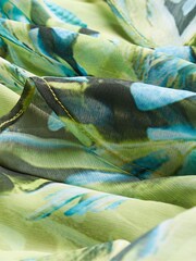 Ted Baker Green Ottleyy Maxi Cover-Up With Eyelet Detail - Image 4 of 5