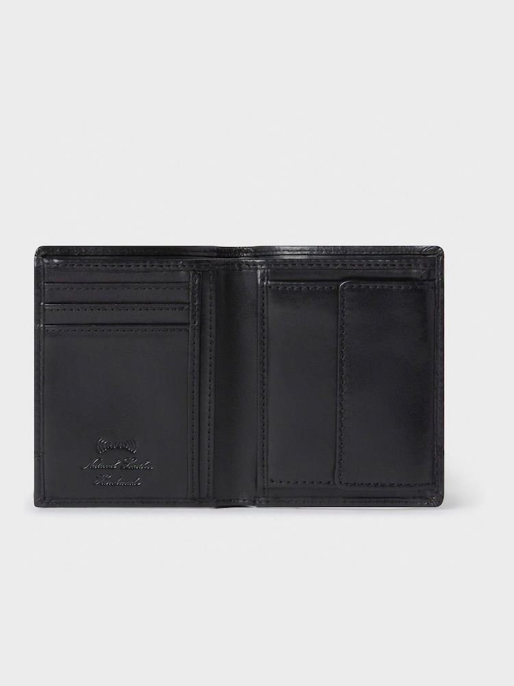 Czarny - Osprey London The London Leather Wallet with Coin Pocket - Image 4 of 5