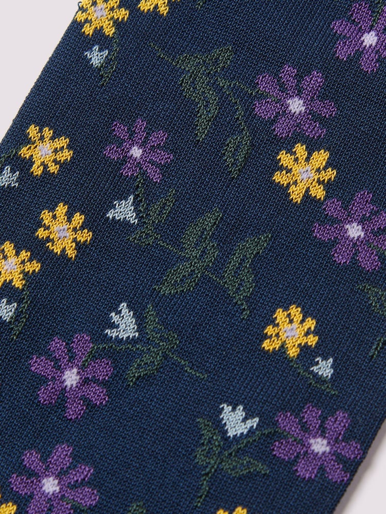 Duchamp Purple Mens Socks Gift Set 3 Pack - Image 6 of 6