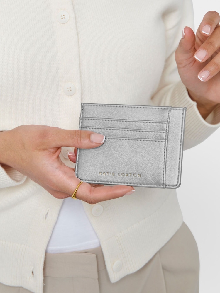 Katie Loxton Silver Lily Card Holder - Image 4 of 4