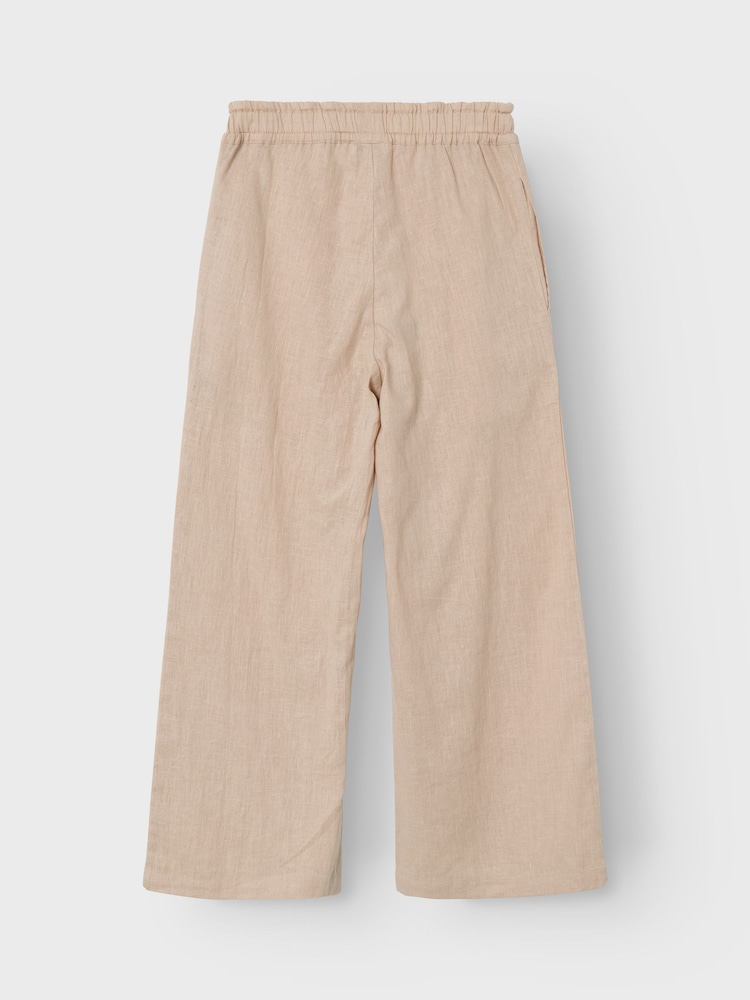 Name It Beige Linen Trousers - Image 3 of 3 Name It Beige Linen Trousers - Image 3 of 3
