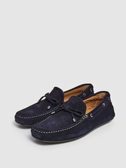Hackett London Men Blue Regular Shoes - Image 2 of 6