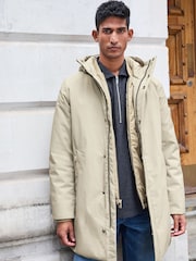 Нейтральный - Waterproof Padded 3 in 1 Signature Hooded Coat - Image 1 of 13