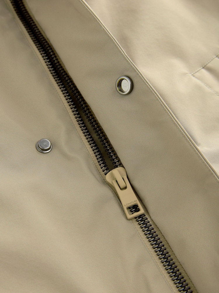 Neutral Waterproof Padded 3 in 1 Signature Hooded Coat - Image 12 of 13