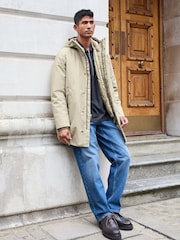 Нейтральный - Waterproof Padded 3 in 1 Signature Hooded Coat - Image 2 of 13