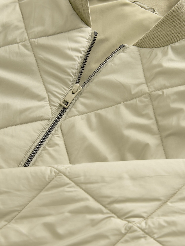 Neutral Waterproof Padded 3 in 1 Signature Hooded Coat - Image 9 of 13