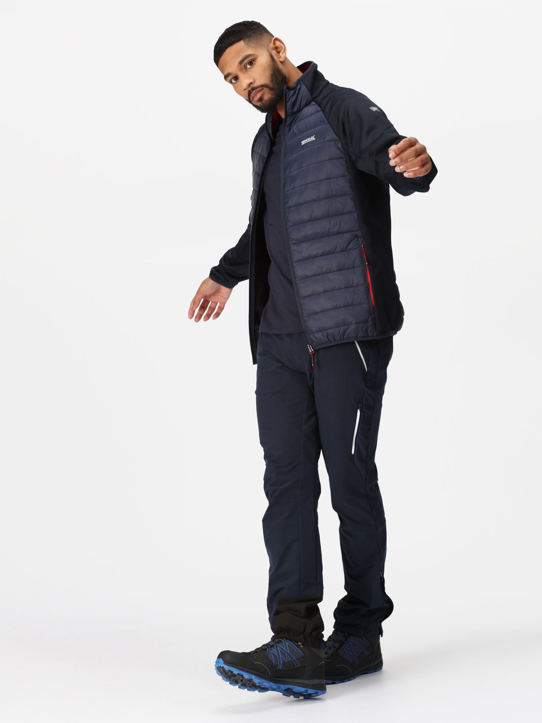 Satın al Siyah/Mavi - Regatta Clumber IV Hibrit Ceket Next Turkey