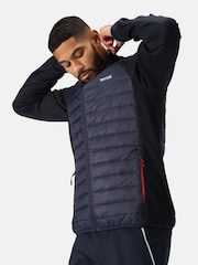 Regatta Black/Blue Clumber IV Hybrid Jacket - Image 4 of 9