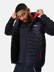 Regatta Black/Blue Clumber IV Hybrid Jacket - Image 5 of 9