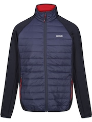 Regatta Black/Blue Clumber IV Hybrid Jacket - Image 7 of 9