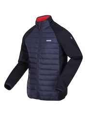 Regatta Black/Blue Clumber IV Hybrid Jacket - Image 9 of 9