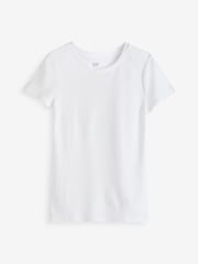 Blanco - Camiseta de algodón-modal y manga corta Favoritos de Gap - Imagen 3 de 5