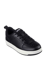 Skechers Black Smooth Street Genzo Trainers - Image 1 of 3
