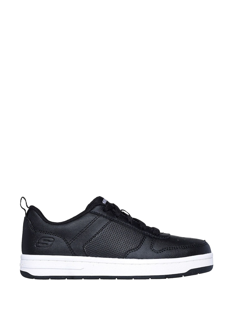 Skechers Black Smooth Street Genzo Trainers - Image 2 of 3