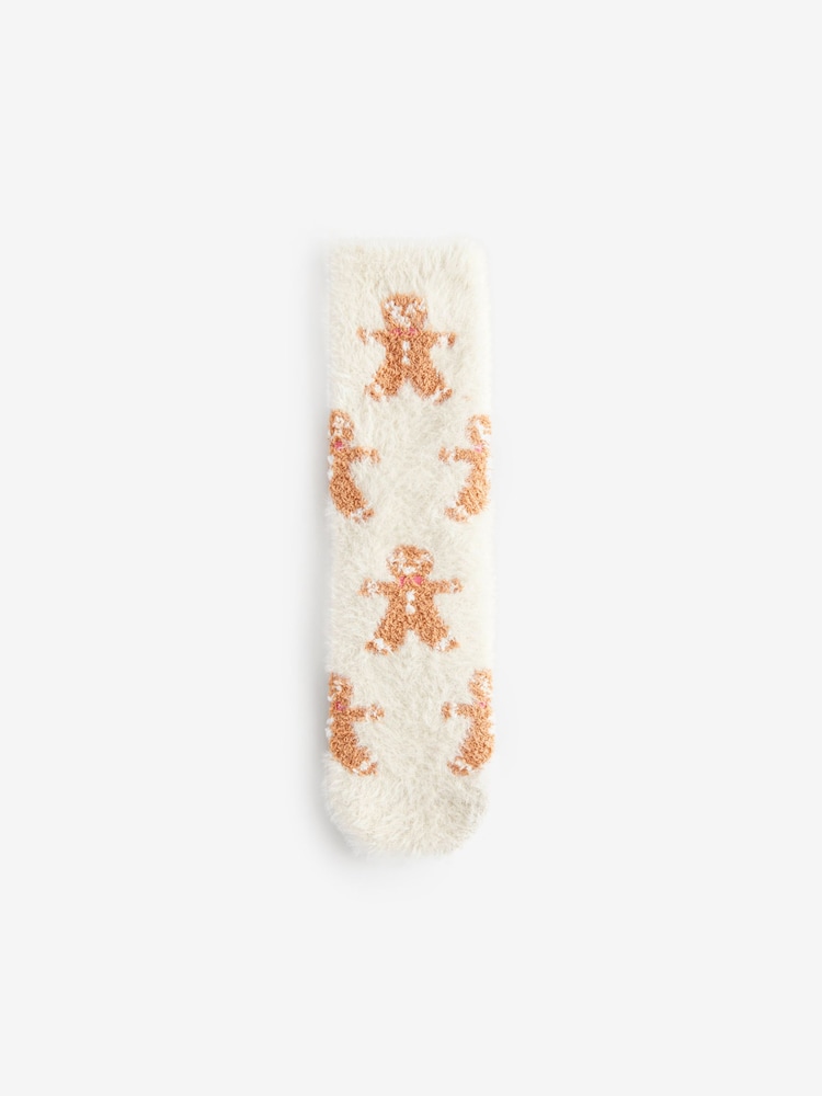 Gingerbread Christmas Ankle Socks 2 Pack - Image 5 of 5