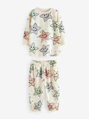 Salbeigrün/Pfirsichfarbene Happy Days - Übergroße Pyjamas im 3er-Pack (9 M.–10 J.) - Bild 9 von 11