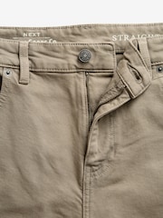 Mushroom Brown Straight Fit Vintage Stretch Authentic Jeans - Image 10 of 11