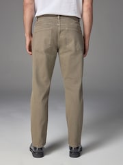 Mushroom Brown Straight Fit Vintage Stretch Authentic Jeans - Image 2 of 11