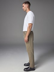 Mushroom Brown Straight Fit Vintage Stretch Authentic Jeans - Image 4 of 11