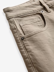 Mushroom Brown Straight Fit Vintage Stretch Authentic Jeans - Image 9 of 11