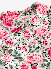 Ecru White Cath Kidston Woven Button Through Floral Pyjamas 1 Pack - Image 6 of 8