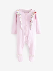 Baker by Ted Baker 100% Cotton Sleepsuits  3 Pack - Image 2 of 9