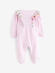 Baker by Ted Baker 100% Cotton Sleepsuits  3 Pack - Image 3 of 9