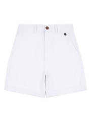 U.S. Polo Assn. White Classic Womens Chino Shorts - Image 5 of 7
