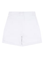 U.S. Polo Assn. White Classic Womens Chino Shorts - Image 6 of 7
