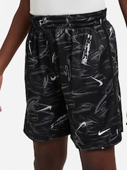 Nike Black Multi Dri-FIT Training Shorts - Image 3 of 4