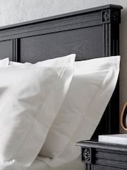 Feather & Black Black Casterton Wooden Panelled Bed - Image 2 of 3