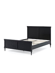 Feather & Black Black Casterton Wooden Panelled Bed - Image 3 of 3
