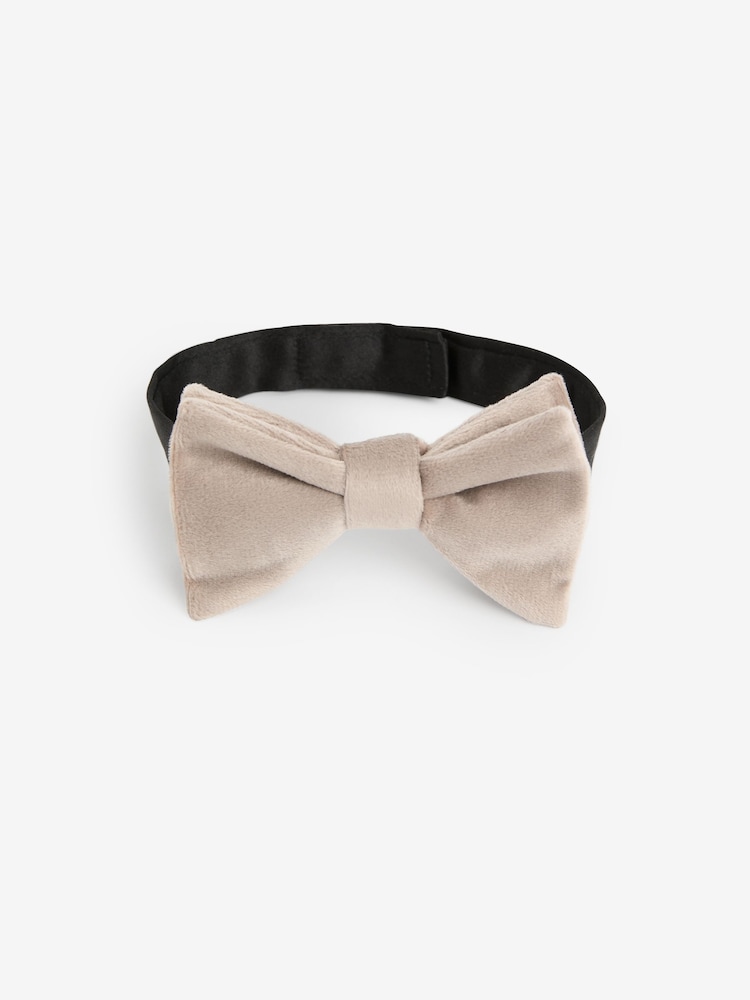 Champagne Gold Velvet Bowtie (1-16yrs) - Image 1 of 4