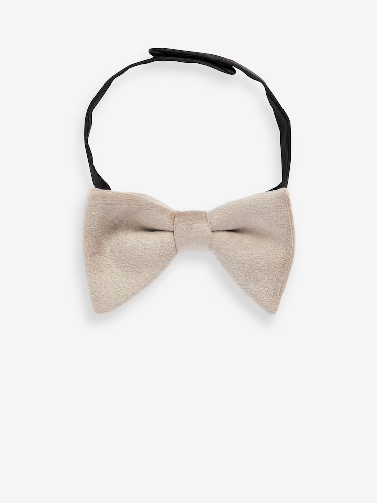 Champagne Gold Velvet Bowtie (1-16yrs) - Image 2 of 4