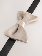 Champagne Gold Velvet Bowtie (1-16yrs) - Image 3 of 4