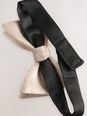 Champagne Gold Velvet Bowtie (1-16yrs) - Image 4 of 4
