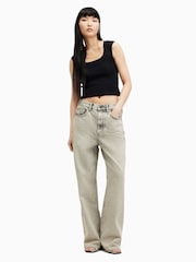AllSaints Grey Blake Jeans - Image 1 of 7