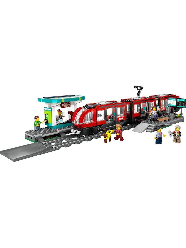 Lego City Downtown Tram and Station Toy Set 60423 - Imagen 2 de 8 Lego City Downtown Tram and Station Toy Set 60423 - Imagen 2 de 8