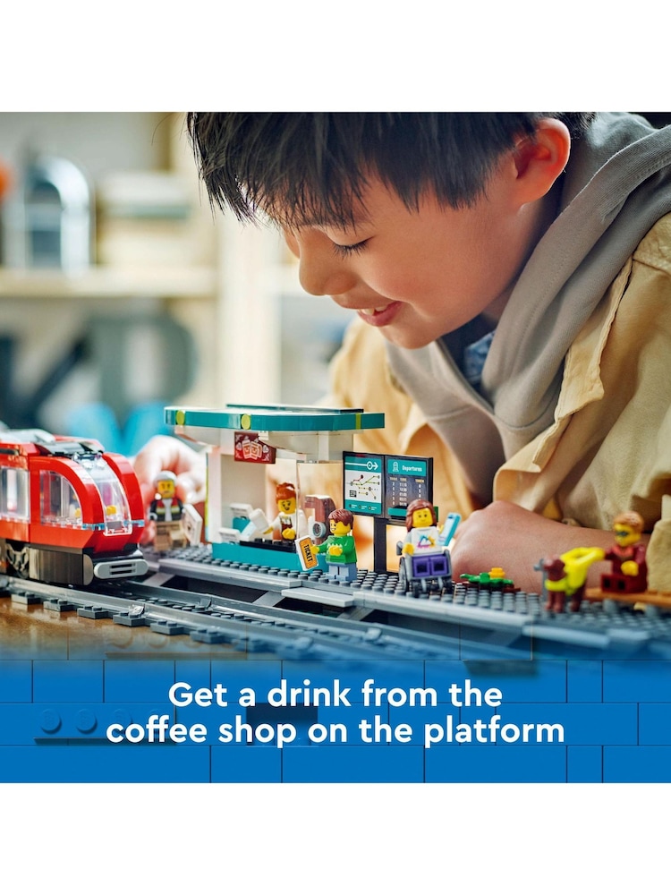 Tram Treno Lego City Toys Buy LEGO City Downtown Tram And Station