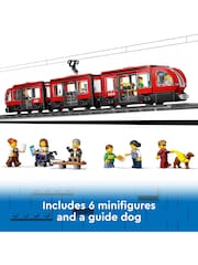 Lego City Downtown Tram and Station Toy Set 60423 - Imagen 7 de 8