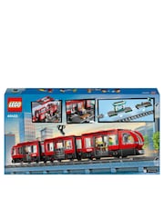 Lego City Downtown Tram and Station Toy Set 60423 - Image 9 of 11