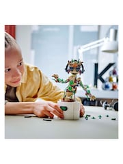 Lego Marvel Dancing Groot Buildable Toy Set - Image 3 of 8