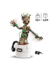 Lego Marvel Dancing Groot Buildable Toy Set - Image 4 of 8