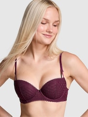 Paarse roos sierlijke stip - Victoria's Secret PINK beha van kant - Image 1 of 4
