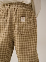 Neutral 100% Cotton Check Cord Trousers (3mths-7yrs) - Image 4 of 4